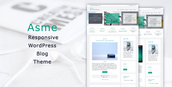 Asme - Responsive WordPress Blog Theme Logo