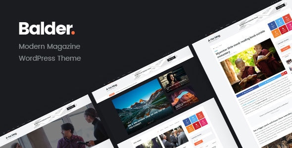 Balder - Modern Magazine WordPress Theme Logo