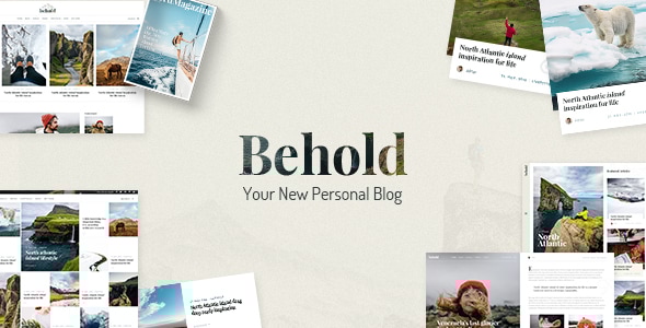 Behold - Personal Blog WordPress Theme Logo