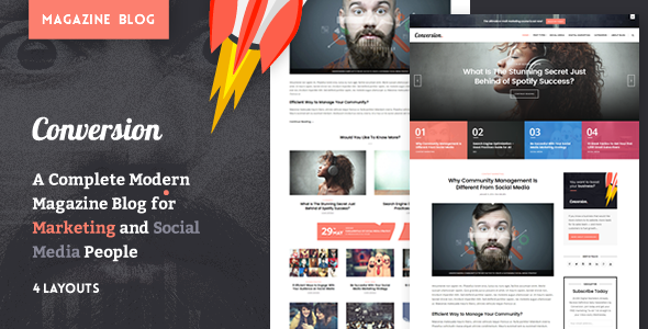 Ultimate Conversion - Digital Marketing Magazine Blog Theme Logo