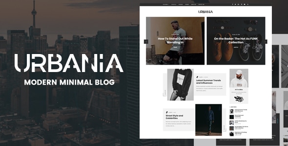 Urbania - Modern Minimal WordPress Blog Logo