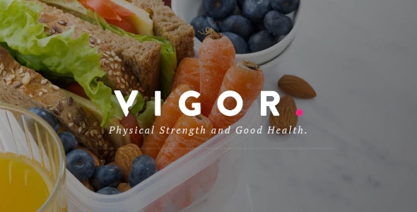 Vigor - A Responsive News Magazine Blog WordPress Theme Logo