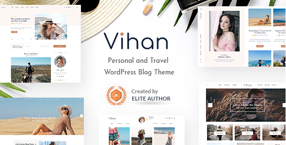 Vihan | Personal & Travel WordPress Blog Theme Logo