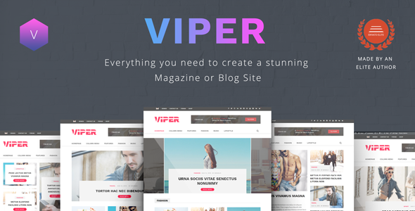 Viper - Newspaper and Magazine WordPress Theme Logo