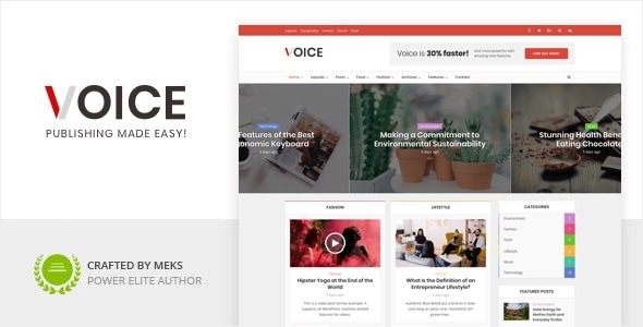 Voice - News Magazine WordPress Theme Logo