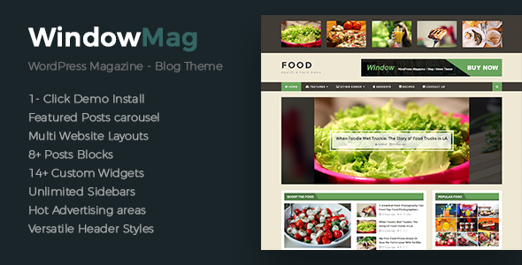 WindowMag - News & Magazine WordPress Theme Logo