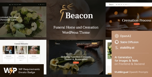 Beacon | Funeral Services WordPress Theme Logo