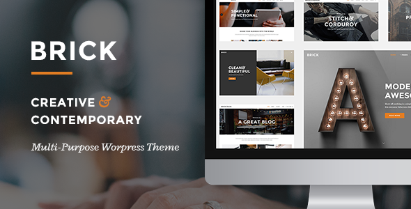 Brick - Digital Agency WordPress Theme Logo