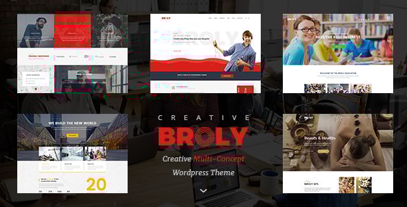 Broly - Creative Multi-Concept WordPress Theme Logo