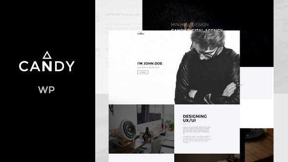 Candy | One & Multi Page WordPress Theme Logo