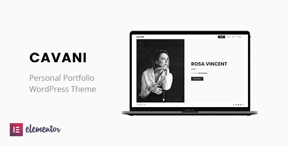 Cavani - Personal Portfolio WordPress Theme Logo