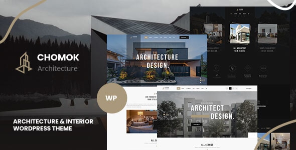Chomok - Modern Architecture & Interior WordPress Theme Logo