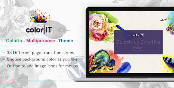 ColorFolio - Freelance Designer WordPress Theme Logo