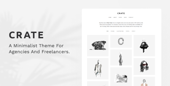 Crate - Minimalist WordPress Theme Logo