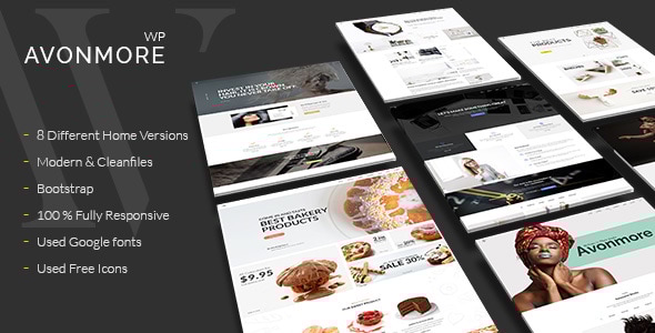 Creative Multipurpose WordPress Theme - Avonmore Logo