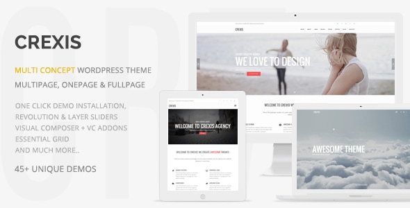Crexis - Responsive Multi-Purpose WordPress Theme Logo