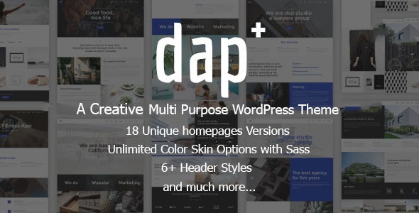 Dap - Creative MultiPurpose WordPress Theme Logo