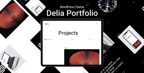 Delia | WordPress Theme For Freelancer Logo