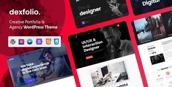 Dexfolio - Creative Portfolio & Agency WordPress Theme Logo