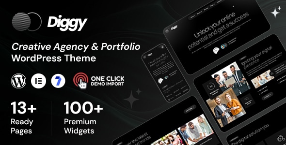 Diggy - Creative Agency WordPress Theme Logo