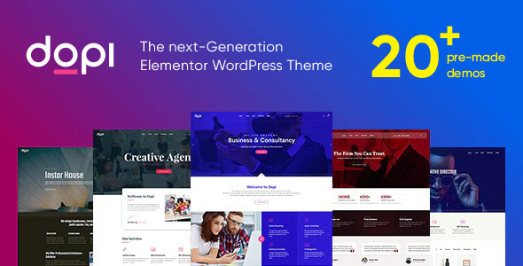 Dopi - Elementor MultiPurpose WordPress Theme Logo