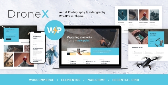 DroneX | Aerial Photography & Videography WordPress Theme Logo