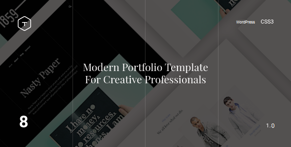Eight - Responsive Portfolio WordPress Theme Logo