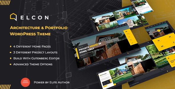 Elcon - Architecture & Portfolio WordPress Theme Logo