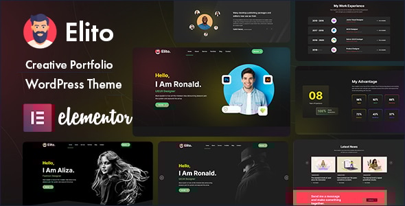 Elito - Creative Portfolio WordPress Theme Logo