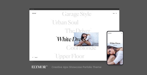 Elymor - Personal Portfolio WordPress Theme Logo