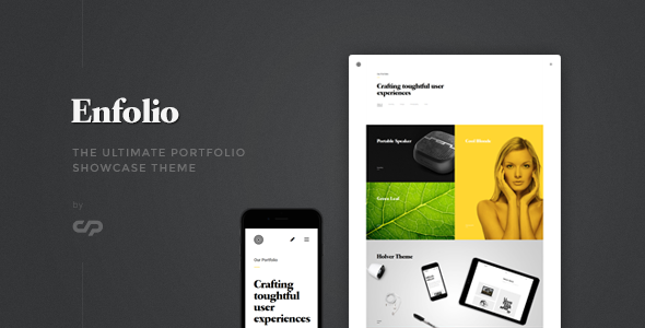 Enfolio - Portfolio Showcase WordPress Theme Logo