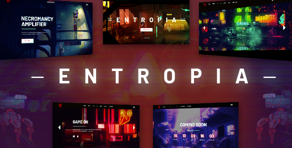 Entropia - Gaming and eSports WordPress Theme Logo