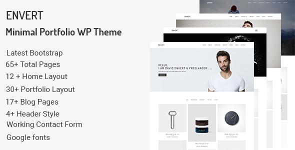 Envert - Minimal Portfolio WordPress Theme Logo