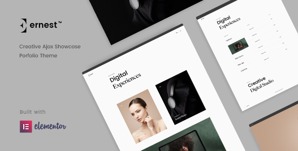 Ernest - Creative Portfolio WordPress Theme Logo