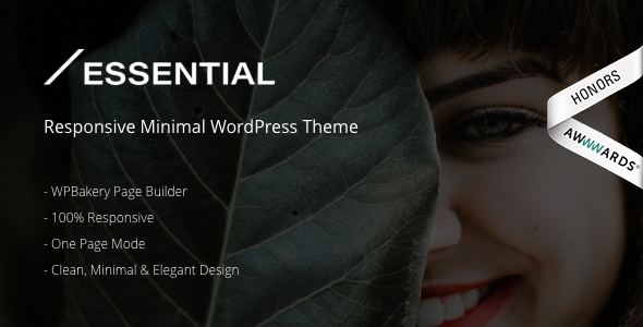 Essential - Responsive Minimal WordPress Theme Logo