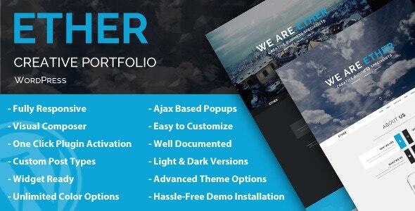 Ether - Creative Business WordPress Theme Logo