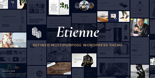 Etienne - Business WordPress Theme Logo