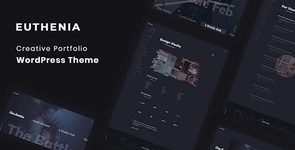 Euthenia - Creative Portfolio WordPress Theme Logo