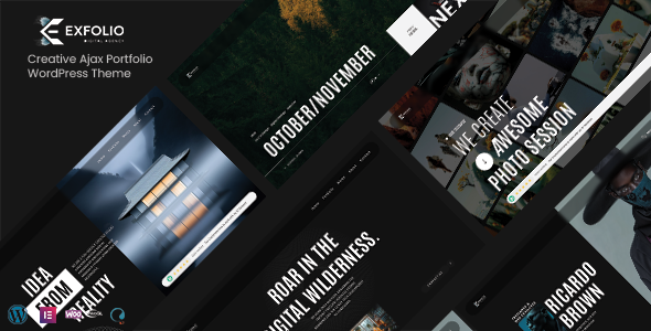 Exfolio - Creative Portfolio WordPress Theme Logo