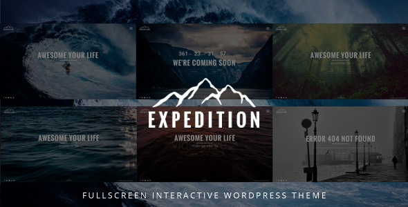 Expedition Fullscreen Interactive WordPress Theme Logo
