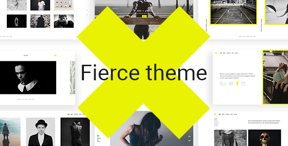 Fierce - Bold Photography WordPress Theme Logo