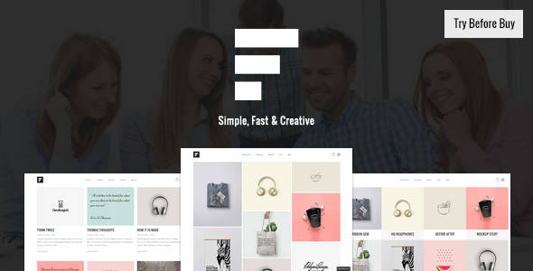 Fizz - Responsive Wordpress Portfolio Theme Logo