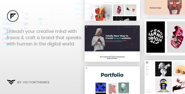 Fraxos - Creative Portfolio WordPress Theme Logo