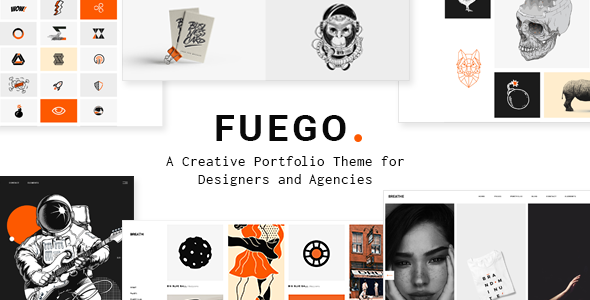 Fuego - Creative Portfolio WordPress Theme Logo