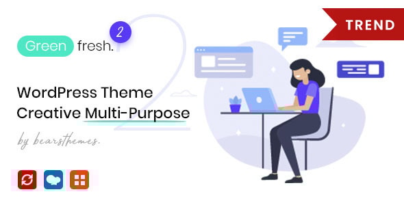 GreenFresh - Creative Multiuse WordPress Theme Logo