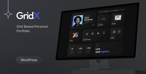 Gridx Portfolio WordPress Theme Logo
