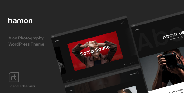 Hamon - Ajax Photography WordPress Theme Logo