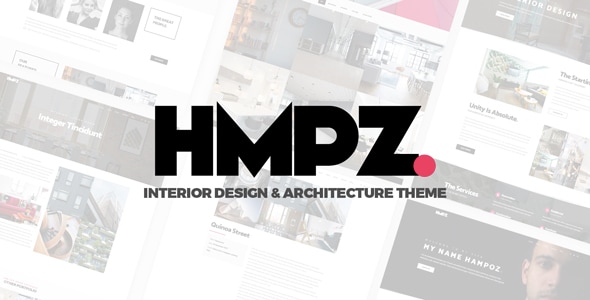 Hampoz - Responsive Interior Design & Architecture Theme Logo