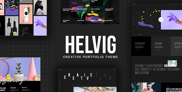 Helvig - Creative Portfolio WordPress Theme Logo