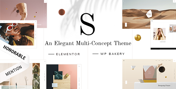 Sahel - An Elegant Multi-Concept WordPress Theme Logo